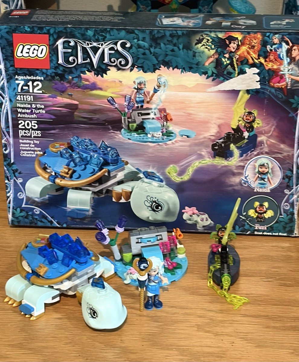 LEGO Elves Naida & the Water Turtle Ambush 41191 Set w