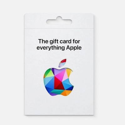 50$ Apple Gift Card - App Store, Itunes, Iphone, Ipad, Air Pods