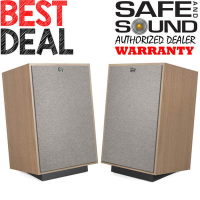 KLIPSCH HERESY IV SPEAKERS RED OAK (PAIR)