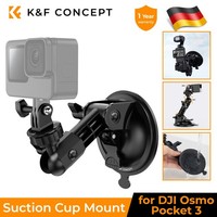 K&F Concept Saugnapfhalterung Suction Cup Mount Support For Action Cameras Gopro