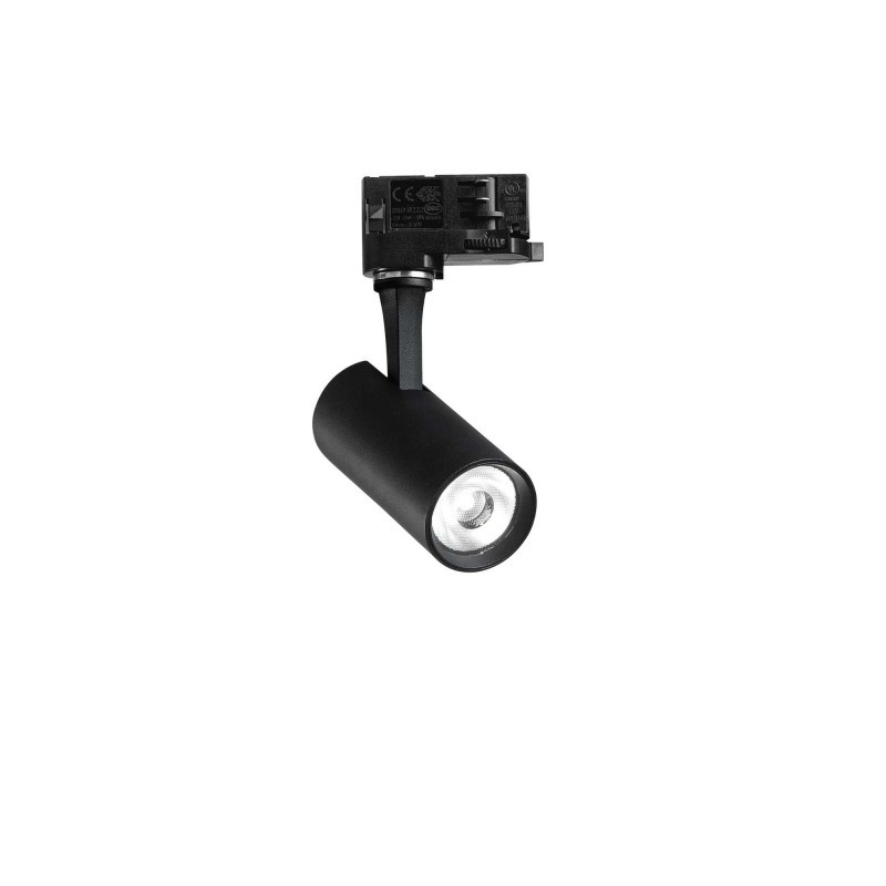 Ideal Lux FOX TR Tracklight 8W 3000K BK: Design e Luce d'Accento