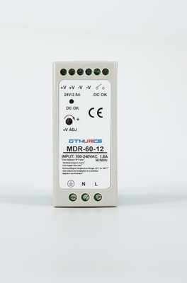 GTHURCS MDR-60-12 DIN-Rail Power Supply 12V 5 Amp 60W