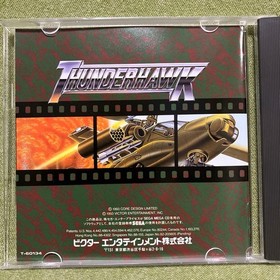 Thunderhawk Mega-CD Japan Victor 1993 Complete w/ OBI Manual Mint 3D Shooting