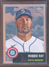Robbie Ray 2022 Topps Chrome Platinum Rose Gold Refractor #326 (37/75)