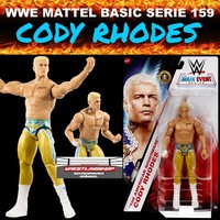 Wwe Mattel Basic Main Event Serie 159 Cody Rhodes Wrestling Action Figur Elite
