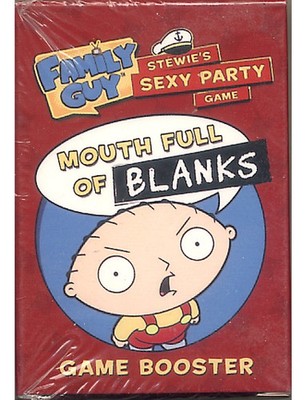 Family Guy - Stewie's Sexy Party Game: Mouth Full of Blanks (Blank cards)