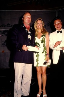 Dia Stephen Stills, Cheryl Ladd 1992 Slide 35mm T35-34-5-2
