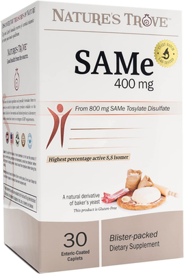 #ad Sam E 400Mg 30 Enteric Coated Caplets. Vegan Kosher Non Gmo Soy Free Gluten $41.99