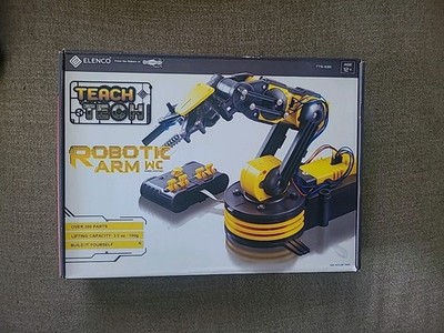 Teach Tech Robotic Arm WC Wired Control for Stem Building Elenco Kit