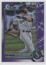 2022 Bowman Chrome Prospects Mega Box Purple Mojo Refractor Victor Labrada 0u9f