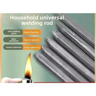 3/6pcs New Low Temp Flux-Cored Welding Rods Kit for Copper/Aluminum/Stainless St