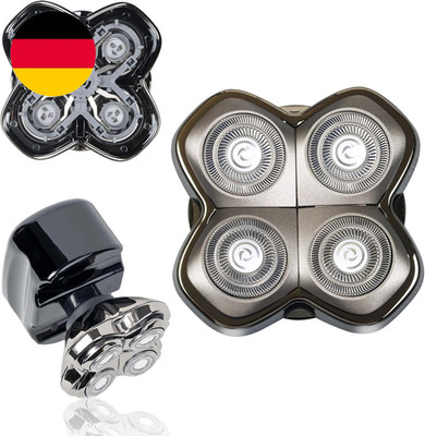 Rotationskopf 4 Köpfe Für Elektrorasierer   Kompatibel Mit Pitbull Skull Shaver,