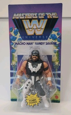  Masters of The WWE Universe  Macho Man Randy Savage Unpunched Figure Mattel New