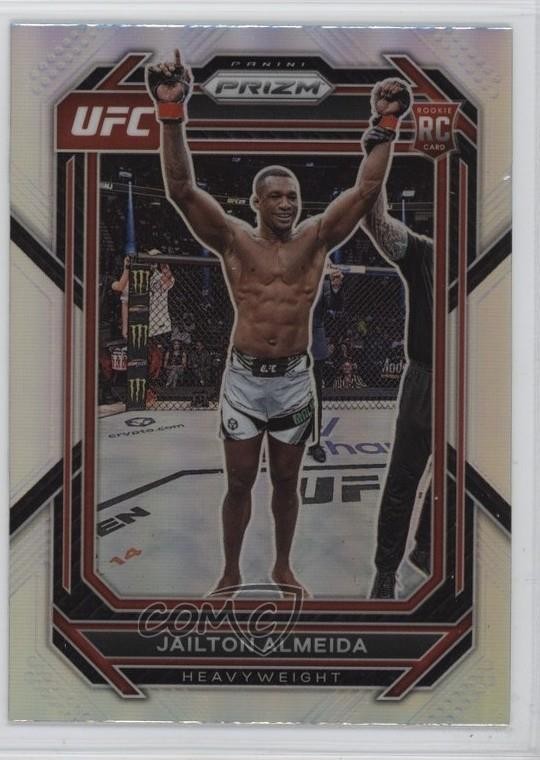 2023 Panini Prizm UFC Silver Prizm Jailton Almeida #197 16n7