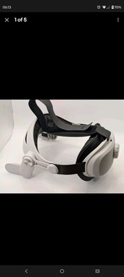 Yoges Oculus Quest 2 Adjustable Rechargeable Head strap Gravity Balance Design
