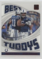 2024 Panini Clearly Donruss Red 76/99 Michael Pittman Jr Anthony Richardson 1m80