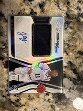 2021 Chronicles Draft Picks Joel Ayayi Freshman Fabrics  Auto #/99