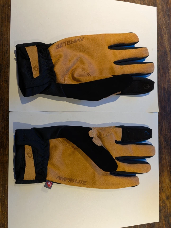 Pearl Izumi AmFIB Lite Glove SIZE Large Black/Tan Unisex - Image 2 of 2