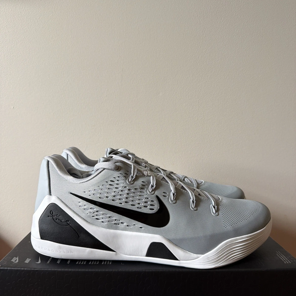 Nike Kobe 9 EM Protro TB P Wolf Grey for Sale | Authenticity