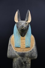 Unique Ancient Egyptian Antiques Anubis Statue God of Death Pharaonic Egypt BC