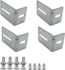 Garage Door Track Jamb Bracket, J6 Heavy Duty Track Bracket with 12 Gauge Steel,