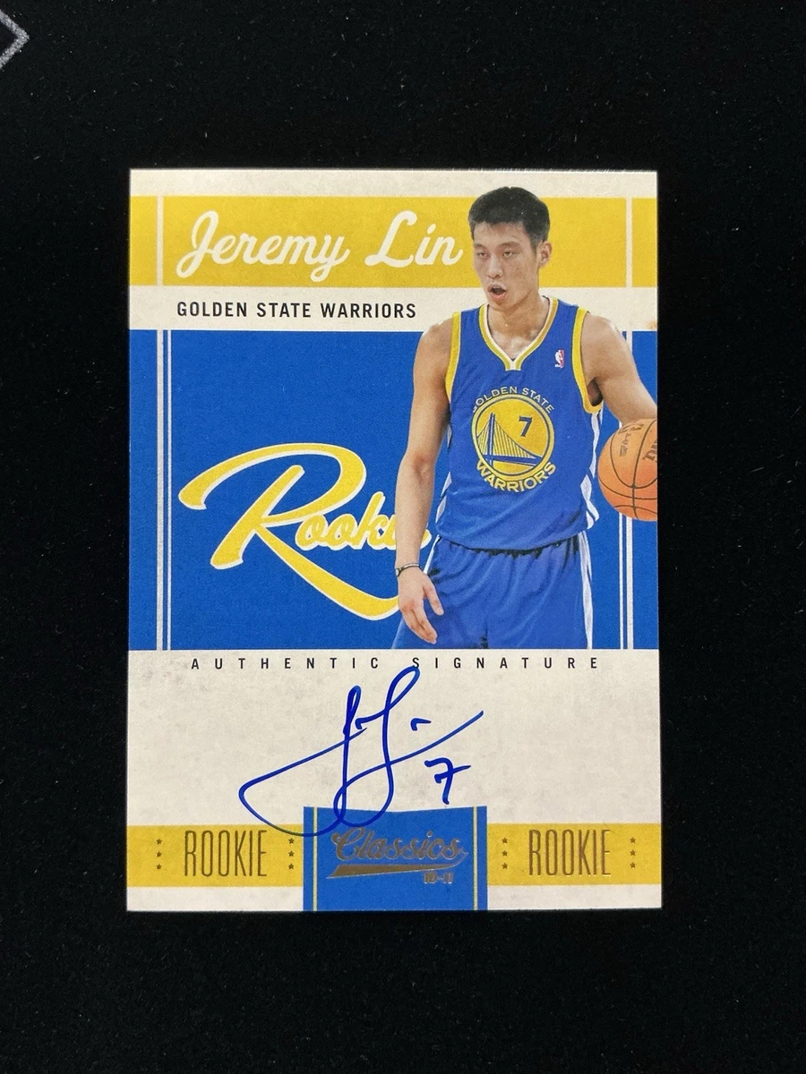 Panini Jeremy Lin Basketball Autographed Sports Trading Cards