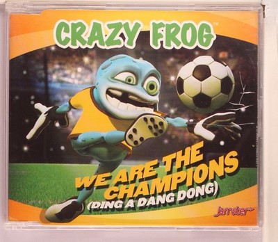 Crazy Frog - We Are The Champions (Ding A Dang Dong) (CD Single, 2006)