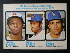 1973 O-Pee-Chee OPC #609 Dave Lopes Rookie 2B Baseball Card NM+. rookie card picture