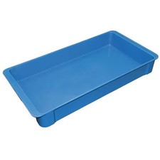 Mfg Tray 8082085268 Stackable Storage Container, 3.1 Gal, 23-3/8 In L X 12 In W