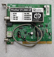 LEADTEK WINFAST TV2000 XP Video Capture & TV Tuner Card PAL DK/BG PCI