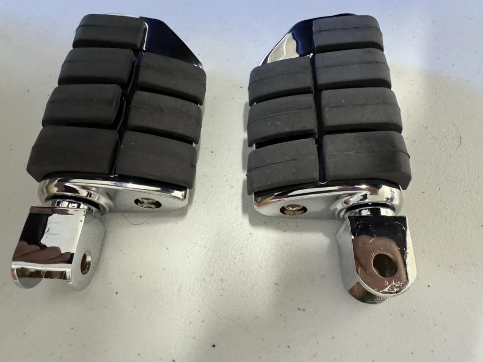 Estriberas dobles para Honda Stateline Shadow VLX VTX1300C VTX1800C VTX1800F Foto 4 de 4