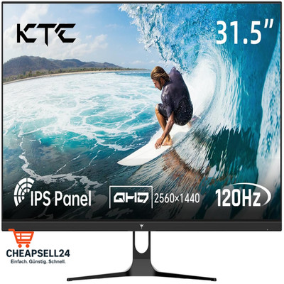 WQHD Monitor 32 Zoll 2K 120Hz IPS Panel