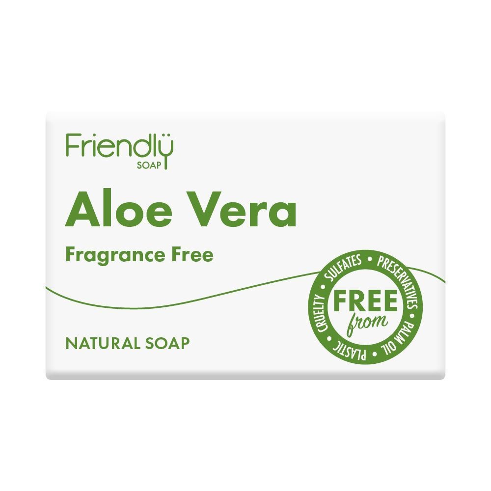 Friendly Soap Aloe Vera Fragrance Free Soap Bar - Image 5