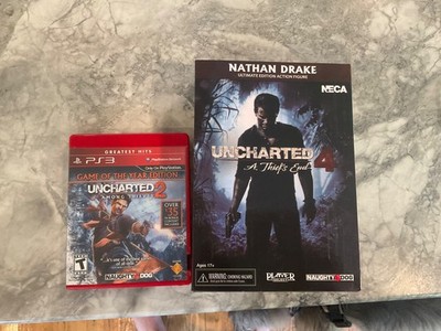 Uncharted Nathan Drake Action Figure New+ uncharted 2 game no additional cost.