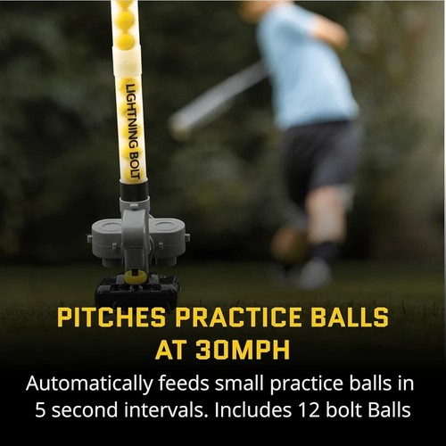 SKLZ Lightning Bolt Pro Automatic Pitching Machine Tested WORKS with 21 ...