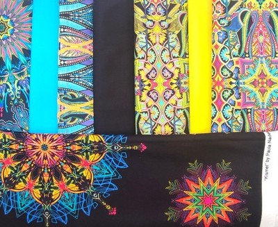 Patchworkstoff Projektpaket Duets Wonderlust Kismet Paula Nadelstern Benartex