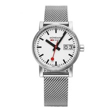 MONDAINE Railway Evo2 Date Women's Metal Watch MSE.30210.SM 145949526