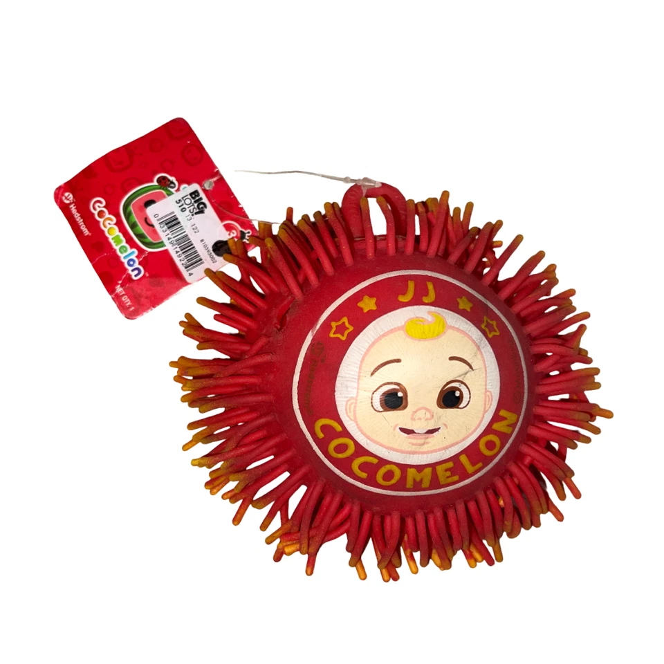 RARE Super Stretch Hedstrom Licensed Wibbly Ball 5 in Featuring JJ COCOMELON 10z