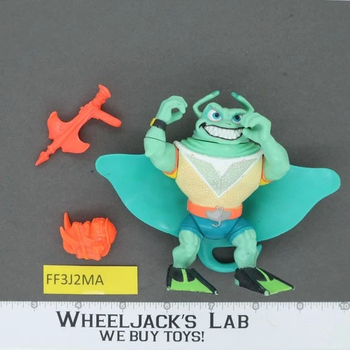 Ray Fillet Teenage Mutant Ninja Turtles TMNT 1990 Playmates Vintage Figure