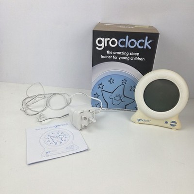 The Gro Company Gro Clock Kinder Schlaftrainer Nachtlicht mit Netzkabel