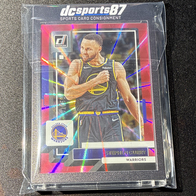 Panini Donruss 2022-23 Stephen Curry Warriors Parallel /50 Variety #116 NBA Card