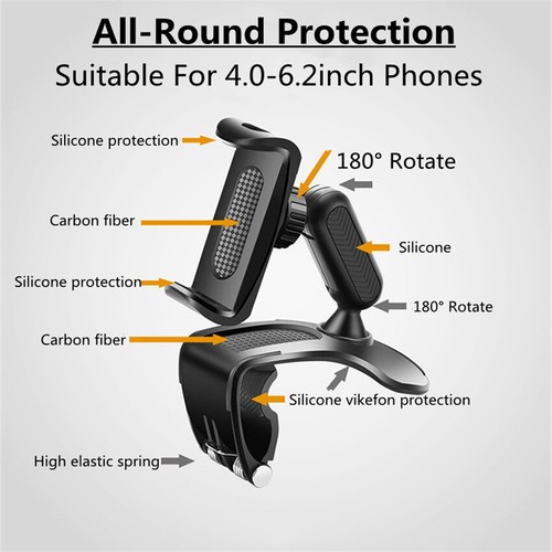 Armaturenbrett Autohalterung Handy tablet Navi Universal KFZ Halter Smartphone - Bild 10 von 12