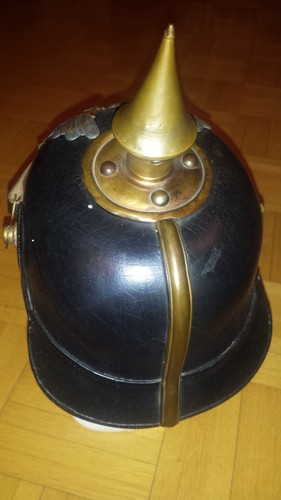 Pickelhaube, Helm, Preussen Mannschaft, WK1 - Bild 4 von 7