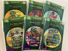 NEW Leap Frog TAG School Interactive Decodables Phonemic Awareness lot of 6 book