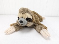 FAO Schwarz Baby Sloth Plush Stuffed Animal 14" Security Toy 2020 Super Soft