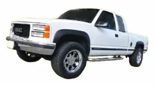 Fender Flares Matte Black Smooth Finish Fits 88-98 Chevrolet and GMC C/K 1500