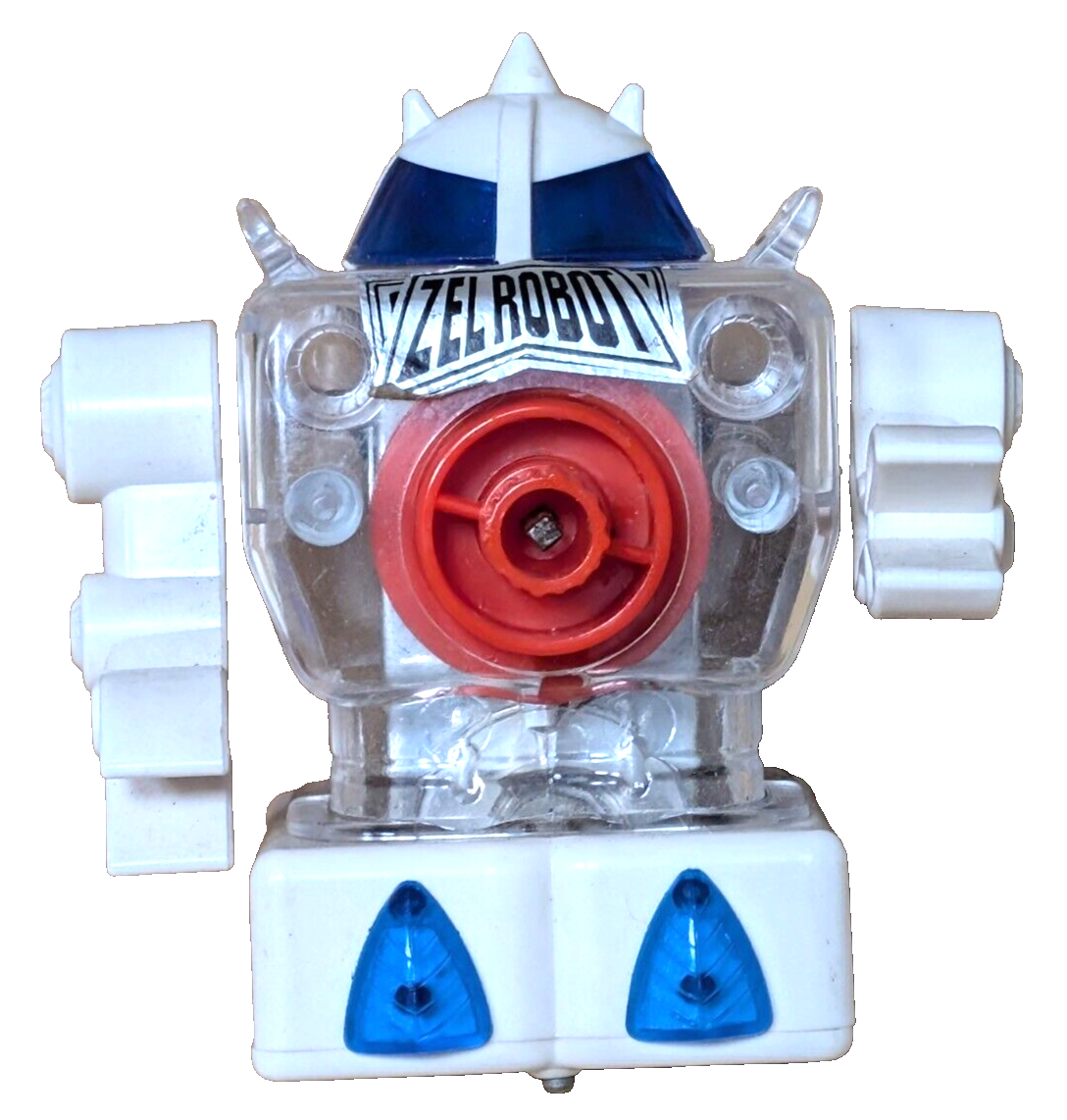 Rare White Modern Toys Japan Zel Robot Japan, Near Mint, Working