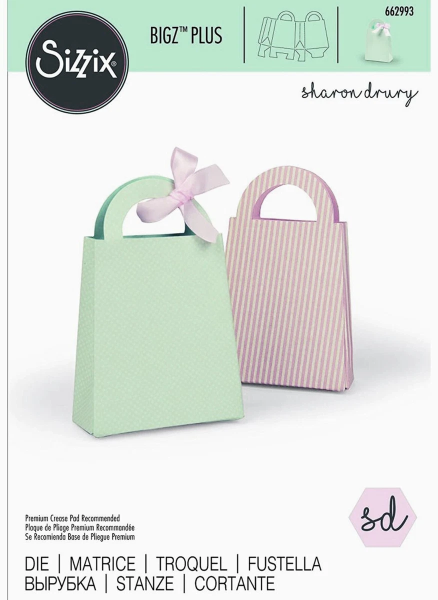 アルバム・スクラップ Sizzix Bigz Plus Die - Gift Bag #662993 Sizzix Bigz Plus Die - Gift Bag – Sizzix.com