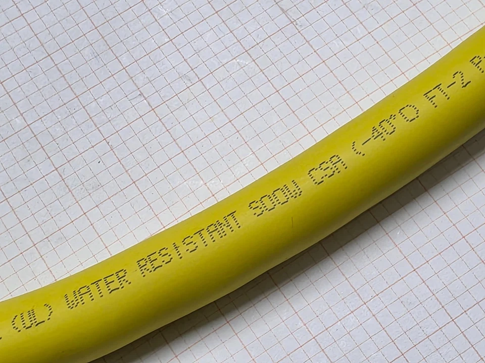 Carol 02427 10/4C Carolprene SOOW 600V 90C Portable Power Cable Cord Yellow/10ft - Image 4 of 4