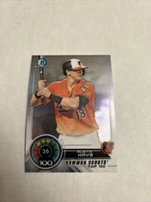 Austin Hays 2018 Bowman Chrome Scouts' Top 100 Insert #BTP-26 Baltimore Orioles